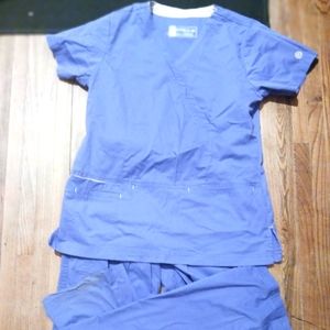 BIO sky blue scrubs